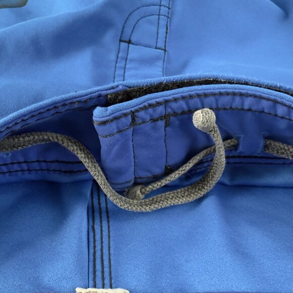 Rogue American Men’s Large Blue Boardshorts Skull Graphic Drawstring Swim Trunks - Picture 7 of 8